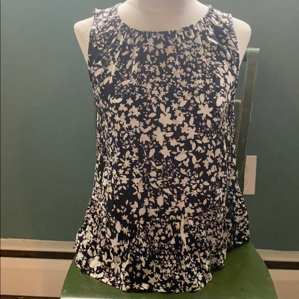 GAP peplum tank NWOT